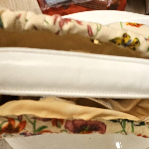 Gucci "Flora" vintage hobo bag canvas, gold shield tag, authenticity certificate - Picture 11 of 12